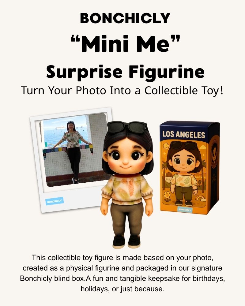 BONCHICLY Travel Edition Figurine – Travel Memory Box