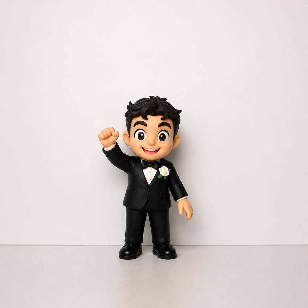 Custom Game Day Figurine from Photo | Personalized Sports Fan Gift | BONCHICLY®