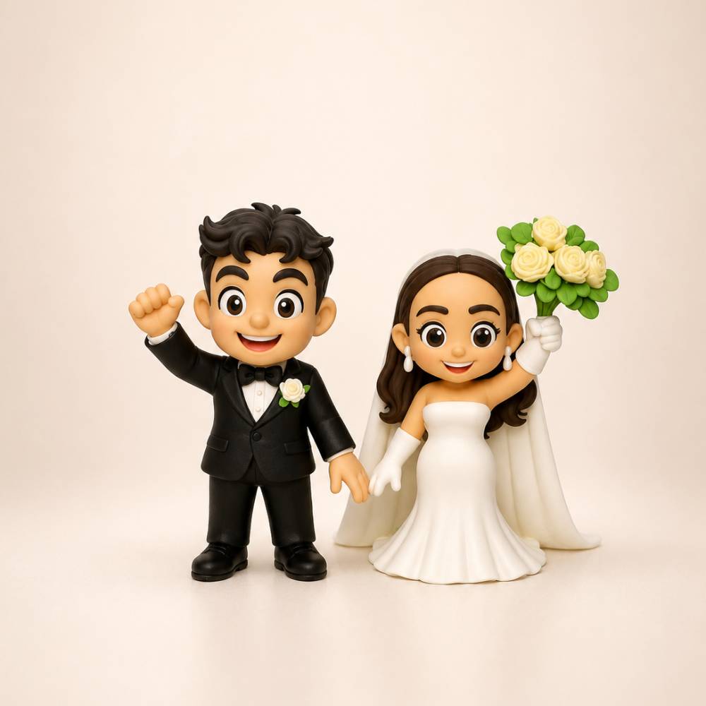 Custom Game Day Figurine from Photo | Personalized Sports Fan Gift | BONCHICLY®