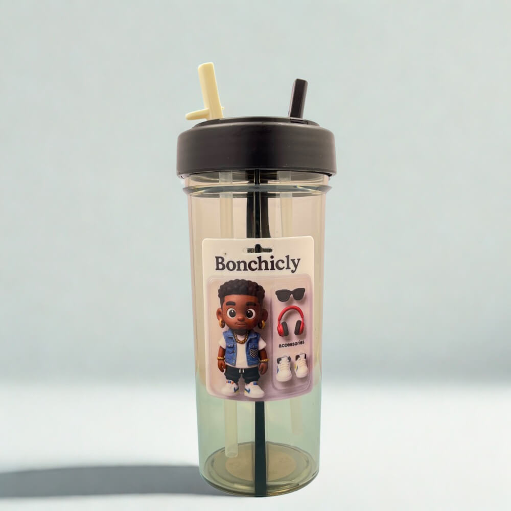 Customized 2 Drink Split Water Cup: Double the Refreshment, Anytime, Anywhere