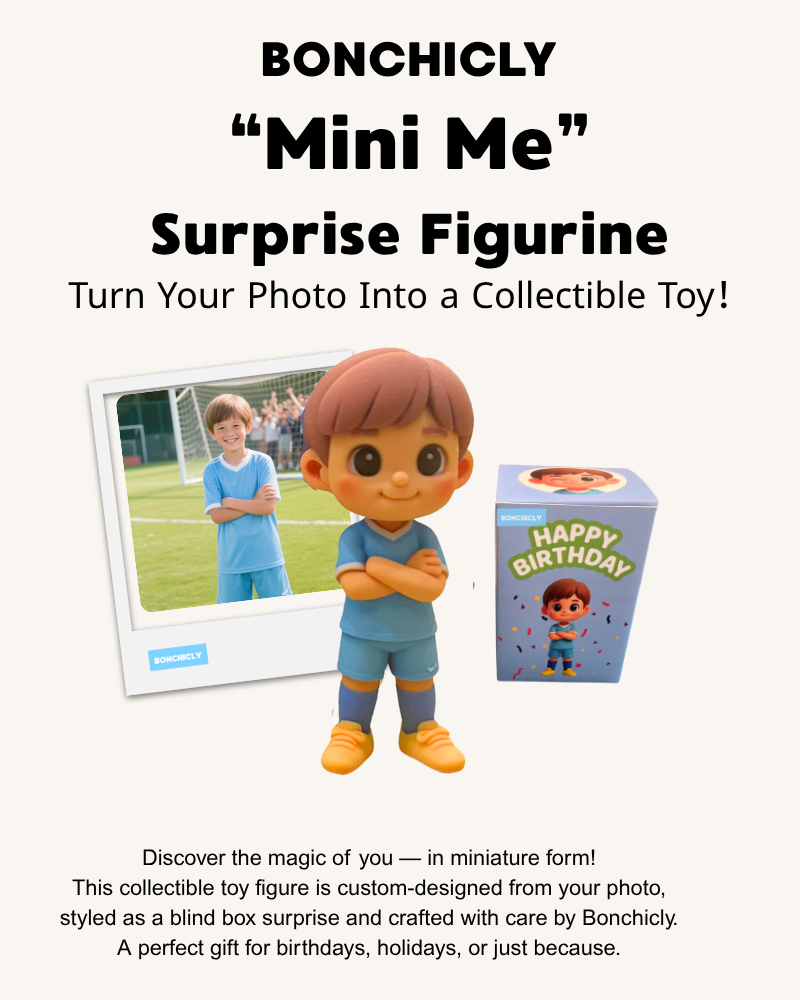 Mini Me in Sports Outfit – Custom Collectible Figurine from Your Photo
