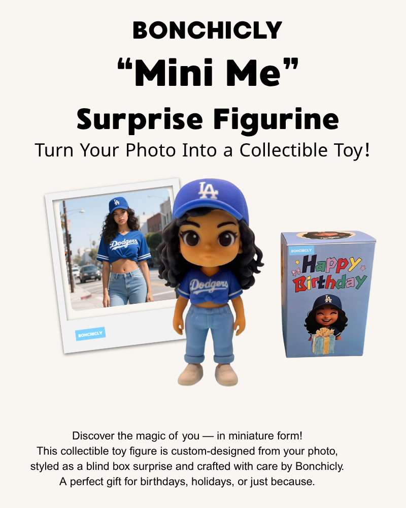 “Sports Fan Mini Me”– Custom Collectible Toy Figure in Team Jersey
