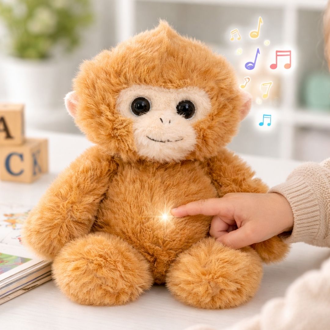 BLUEVAY Plush Toy with Removable Sound Module – 9 Inch Musical Plush