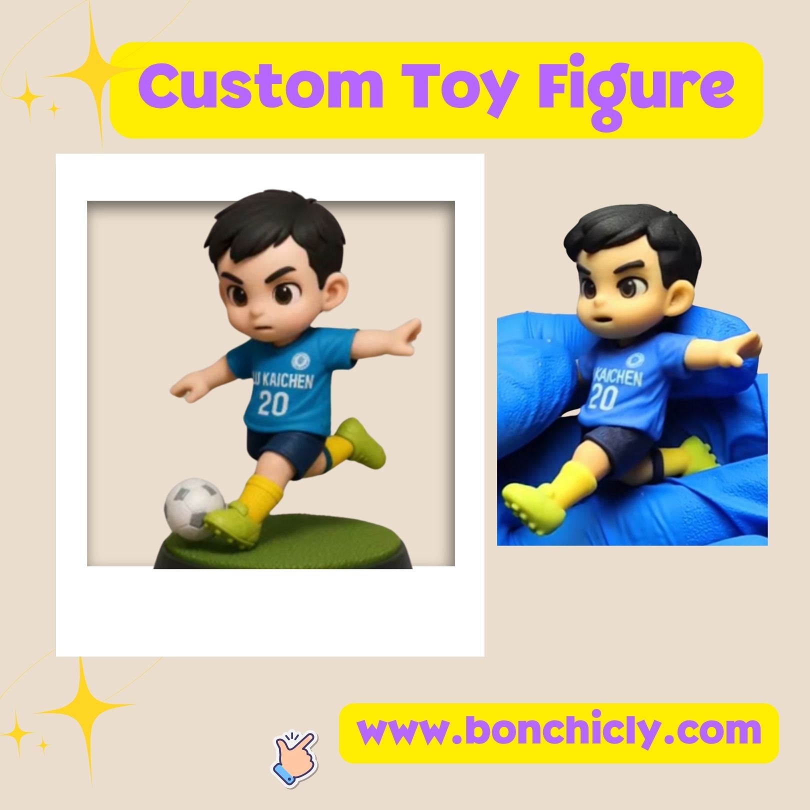 3D Full-Color Printed Action Figures with One-on-One Designer &amp; Gift Wrapping