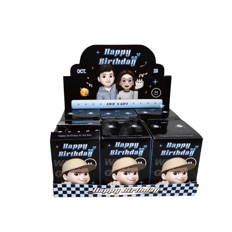 Custom Mystery Box Packaging for 3D Printed Custom Toy Figures