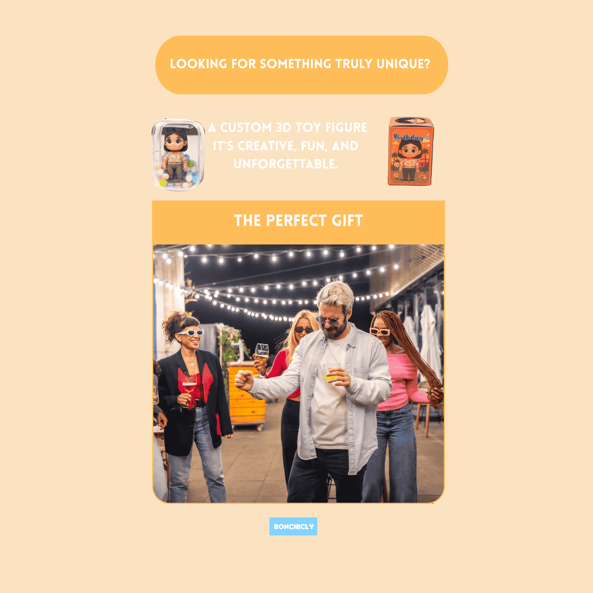 BONCHICLY “Mini Me” Custom Collectible Figurine