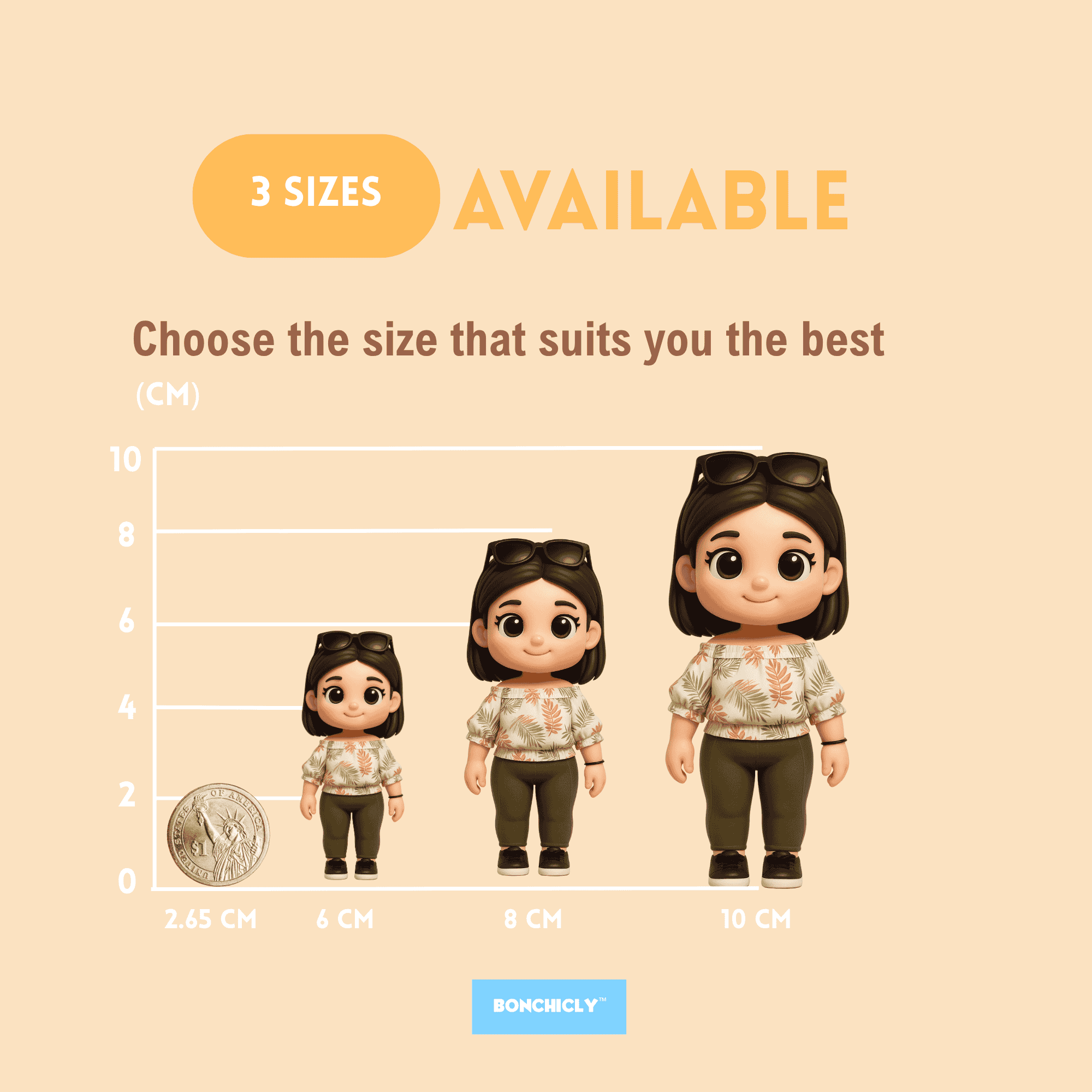 BONCHICLY Travel Edition Figurine – Travel Memory Box