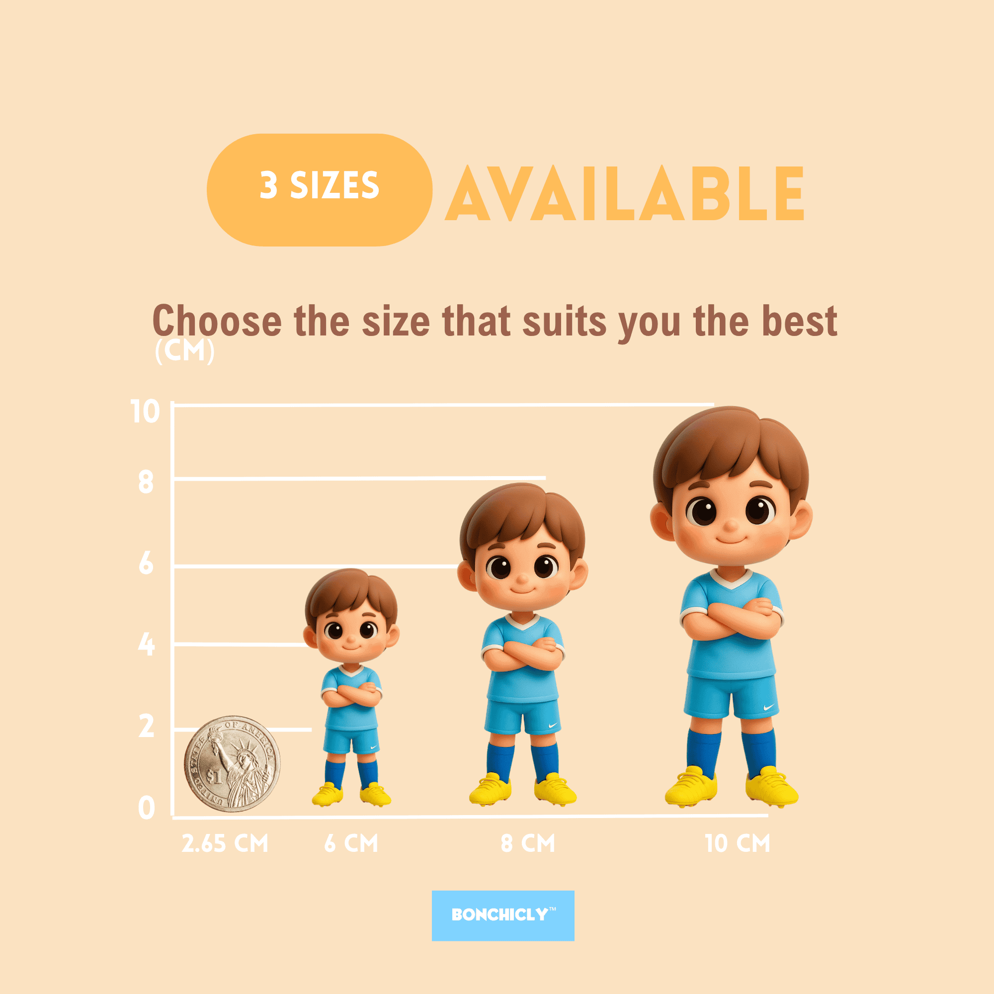 Mini Me in Sports Outfit – Custom Collectible Figurine from Your Photo