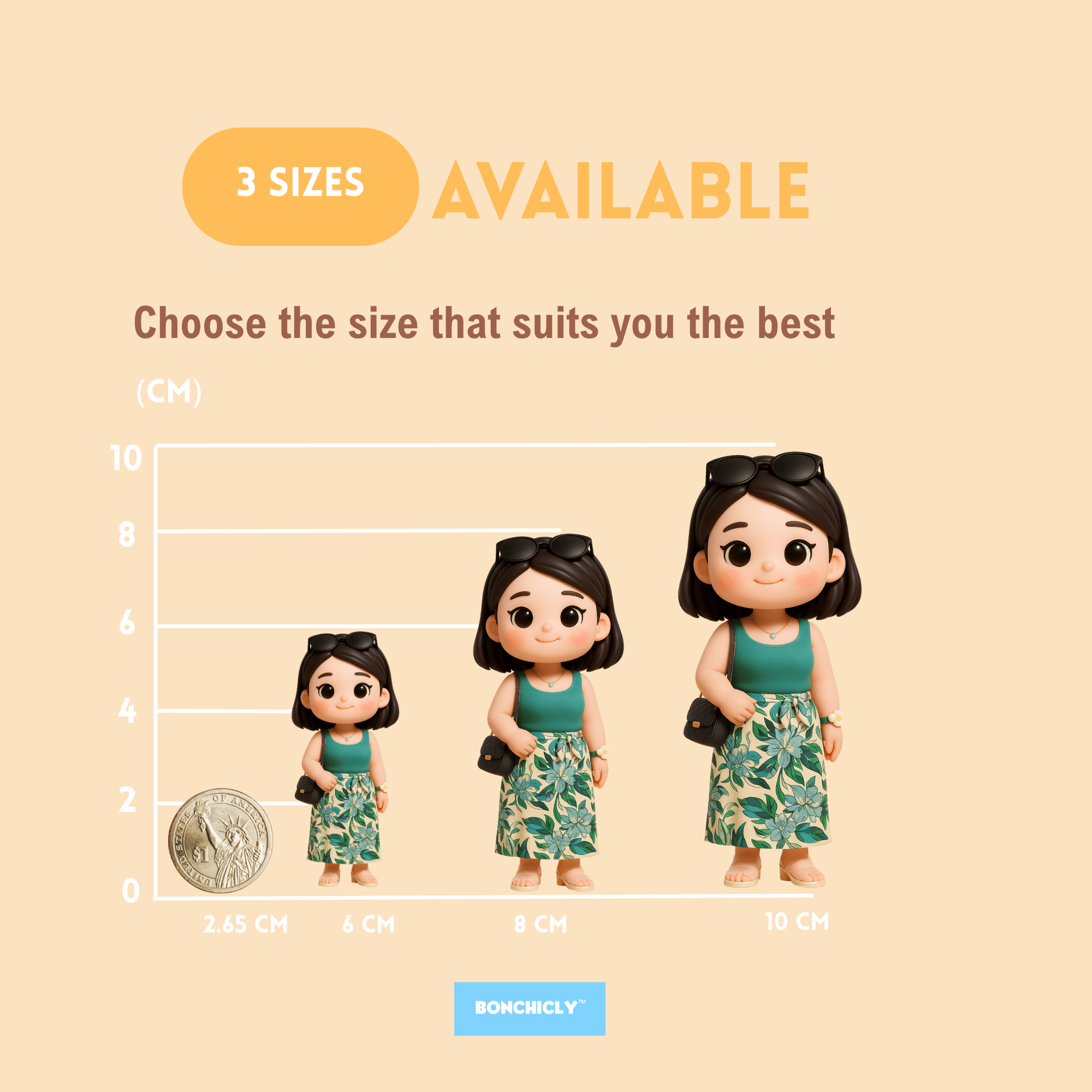 Personalized 3D Full-Color Printed Action Figures | Bonchicly™ $89+ Free Shipping